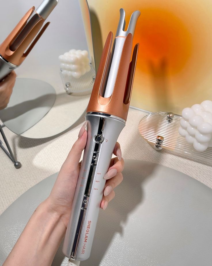 Automatic Curling Iron – Fast Heating, Anti-Burn & Travel Ready