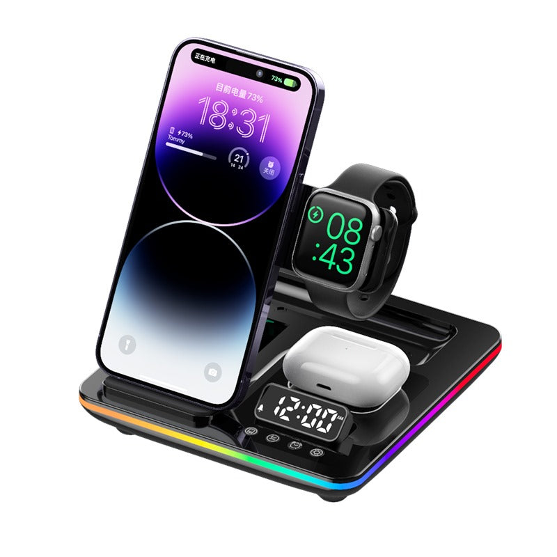 A93 5-in-1 Electric Motor Foldable Wireless Charger Station