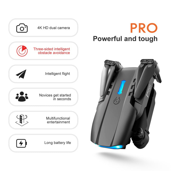 E99 Remote Control Dual Camera Drone – 4K HD
