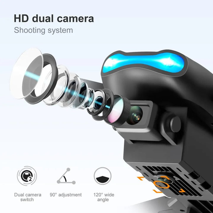 E99 Remote Control Dual Camera Drone – 4K HD