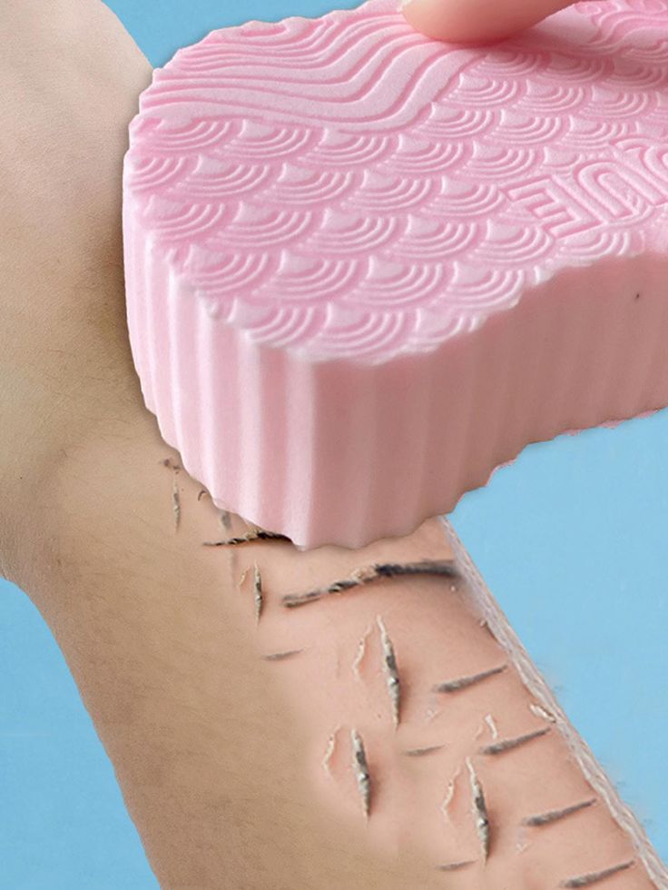 Exfoliating Bath Sponge – Gentle Deep Cleaning
