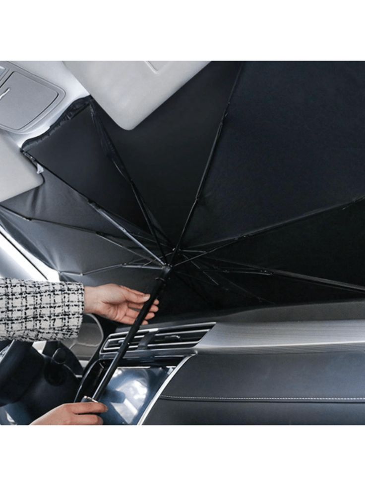 Car Windshield Sunshade – Foldable Front Window Cover
