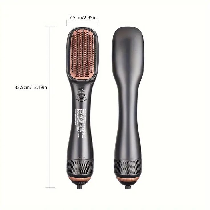 Joy Professional Styling Brush – 2-in-1 Hair Dryer & Straightener