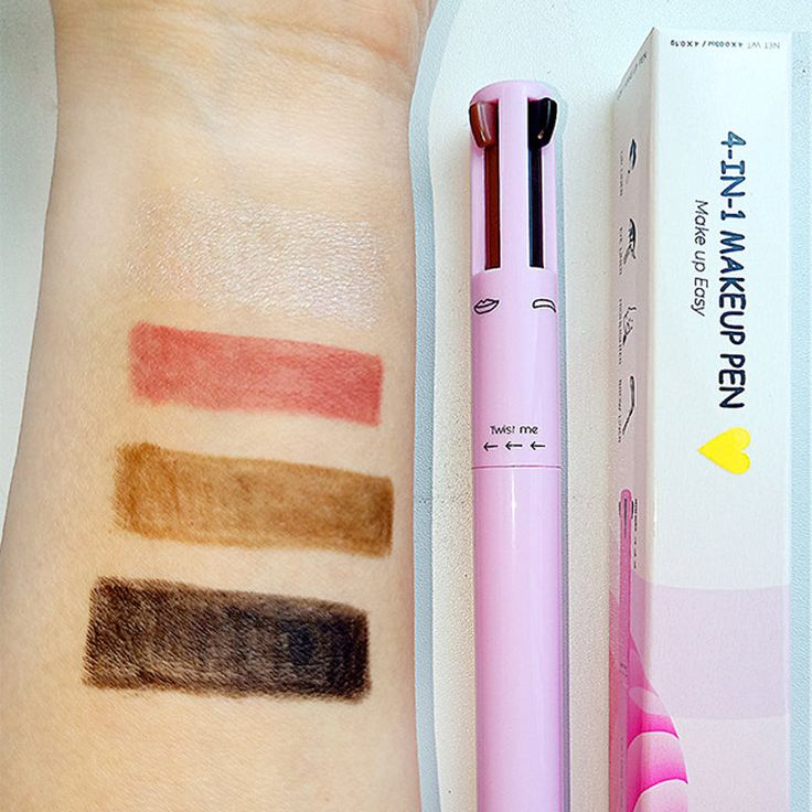 4-in-1 Makeup Pen – Brow, Eye, Lip Liner & Highlighter