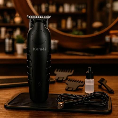 KEMEI 2299 Trimmer For Men – Professional DLC Blade & Quiet Motor