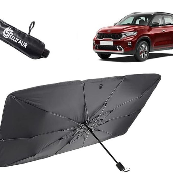 Car Windshield Sunshade – Foldable Front Window Cover