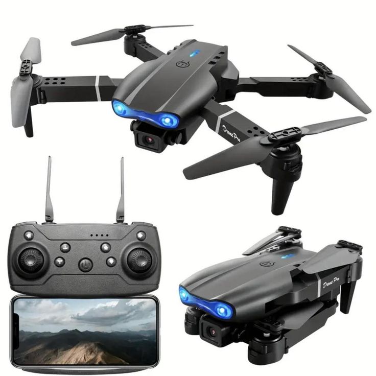 E99 Remote Control Dual Camera Drone – 4K HD