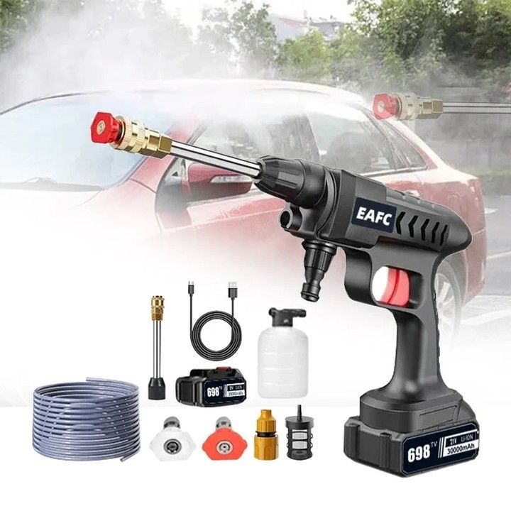 Portable Cordless Pressure Washer For Car – 48V, 40Bar