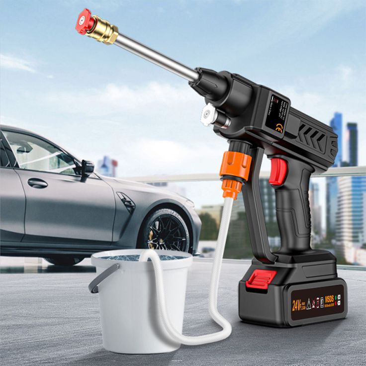 Portable Cordless Pressure Washer For Car – 48V, 40Bar