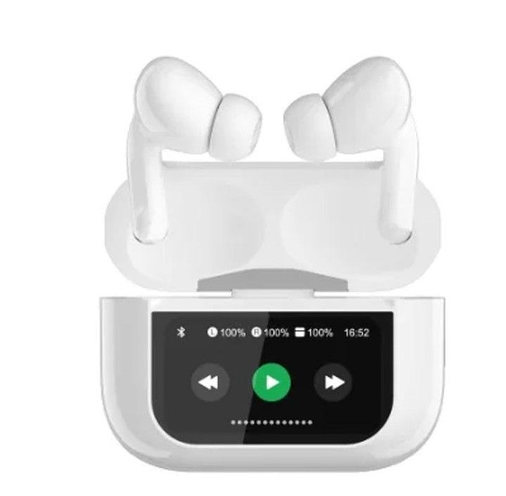 Wireless Bluetooth Earphones with Touch Screen & Smart Color Display