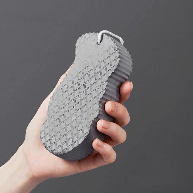 Exfoliating Bath Sponge – Gentle Deep Cleaning