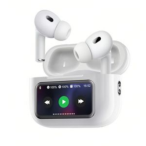 Wireless Bluetooth Earphones with Touch Screen & Smart Color Display