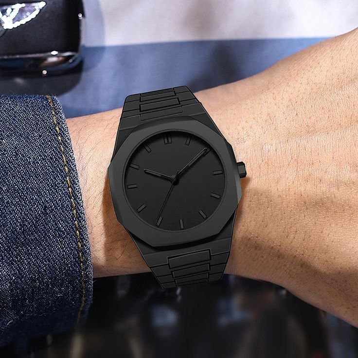 Arabic Aura Watch – All Black Edition