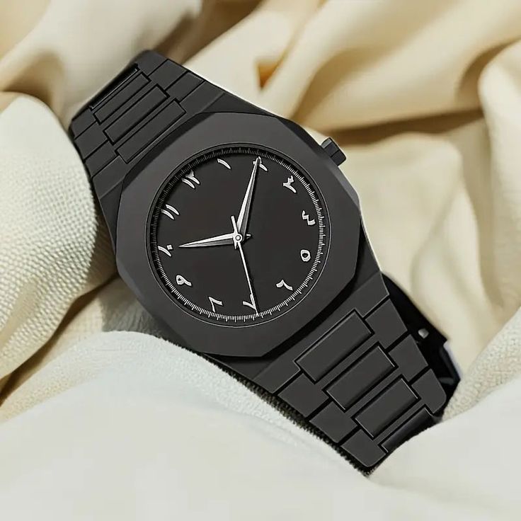 Arabic Aura Watch – All Black Edition