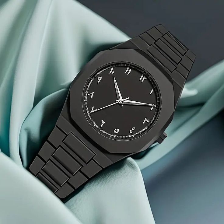 Arabic Aura Watch – All Black Edition