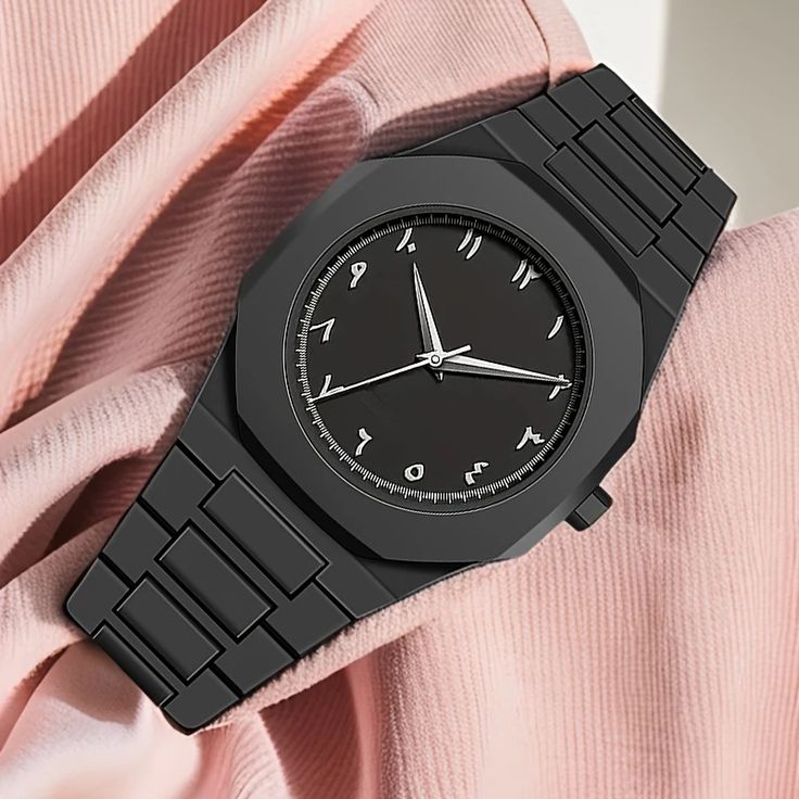 Arabic Aura Watch – All Black Edition