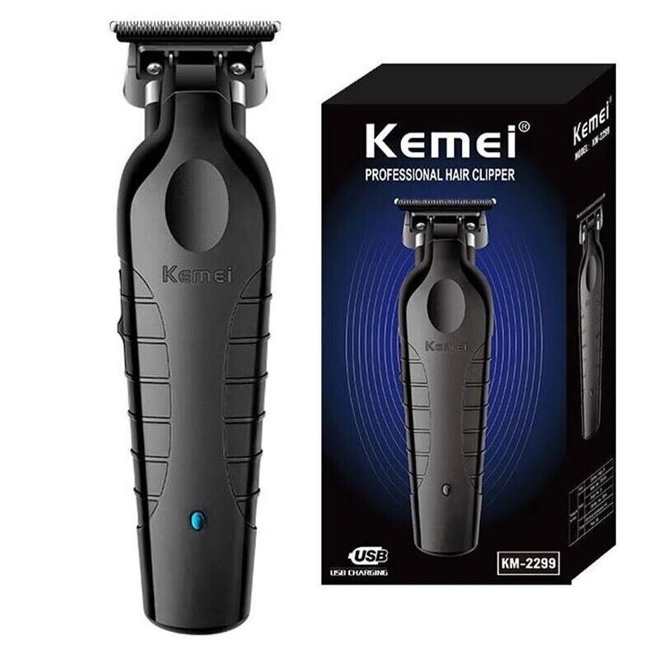 KEMEI 2299 Trimmer For Men – Professional DLC Blade & Quiet Motor