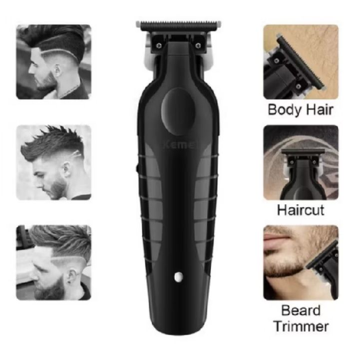 KEMEI 2299 Trimmer For Men – Professional DLC Blade & Quiet Motor