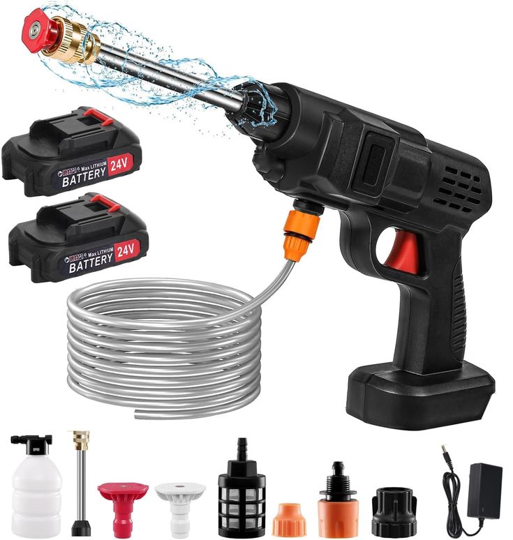 Portable Cordless Pressure Washer For Car – 48V, 40Bar