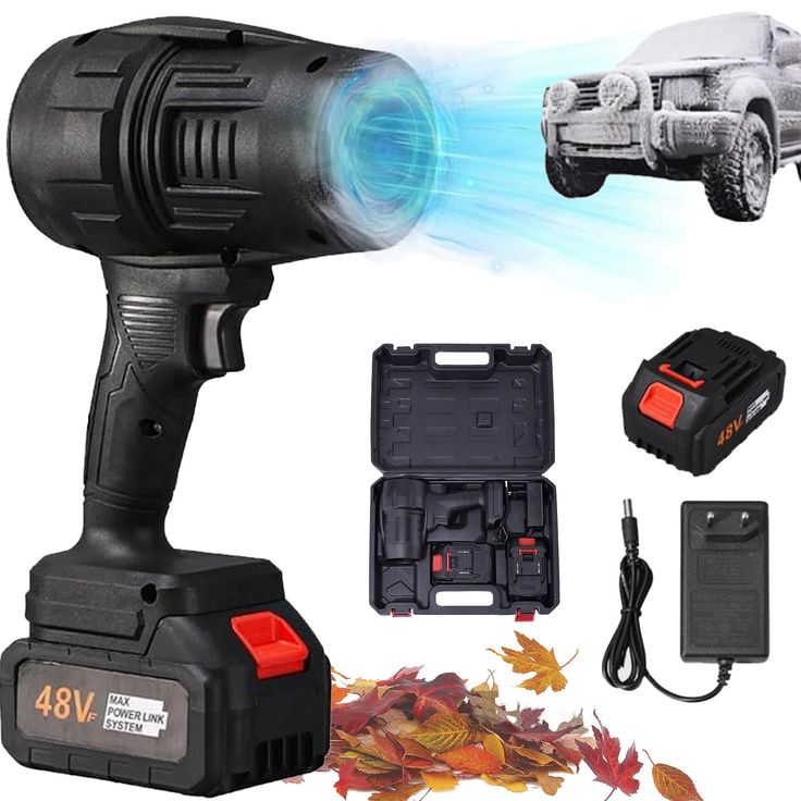 Jet Blower with Charger & 2 x Battery