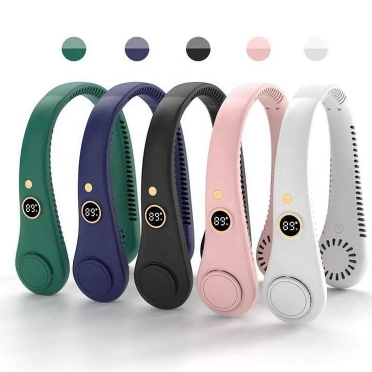 Vaneless Neck Hanging Fan – Portable & Hands-Free Cooling