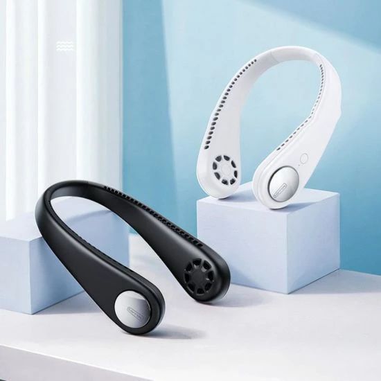 Vaneless Neck Hanging Fan – Portable & Hands-Free Cooling