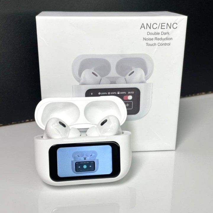 Wireless Bluetooth Earphones with Touch Screen & Smart Color Display