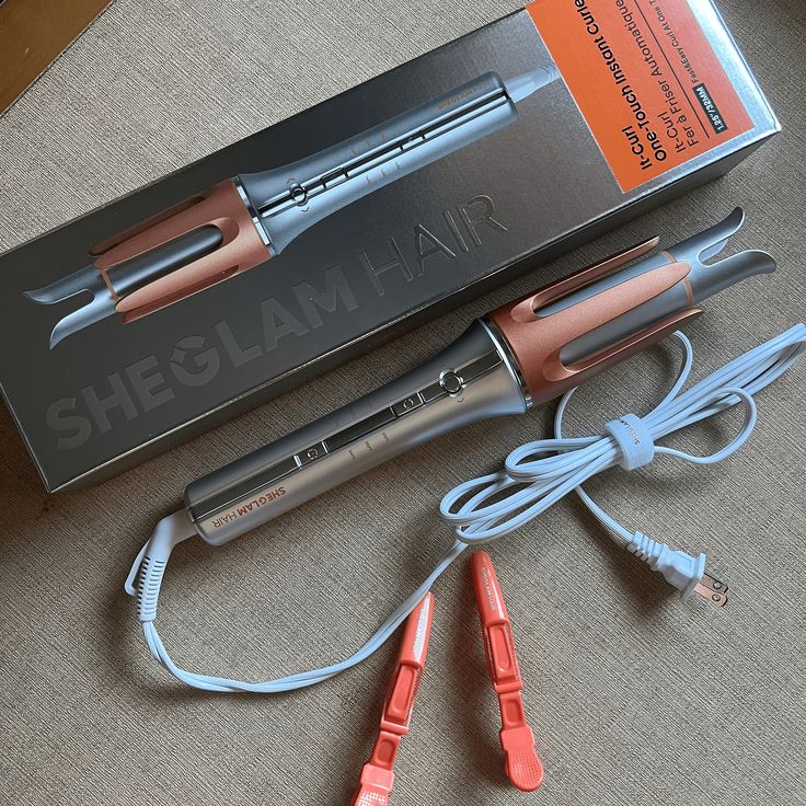 Automatic Curling Iron – Fast Heating, Anti-Burn & Travel Ready