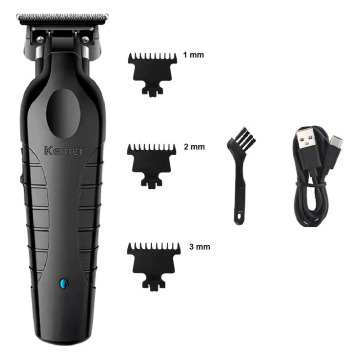 KEMEI 2299 Trimmer For Men – Professional DLC Blade & Quiet Motor