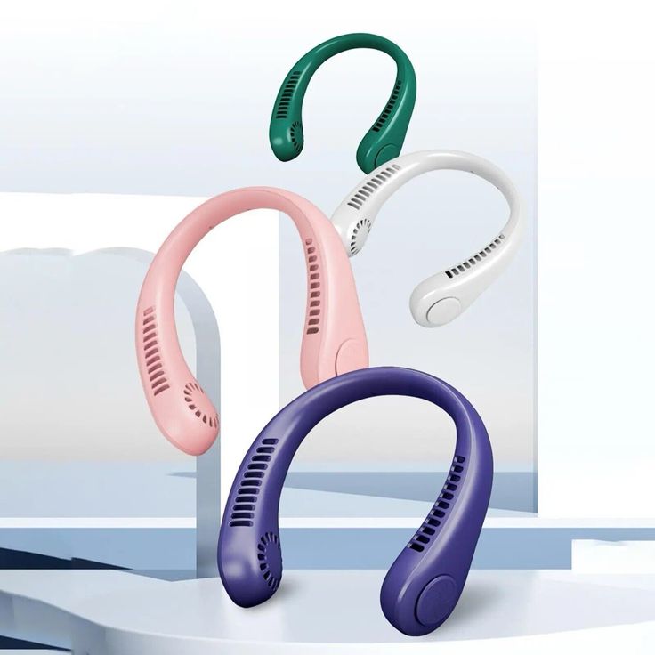 Vaneless Neck Hanging Fan – Portable & Hands-Free Cooling