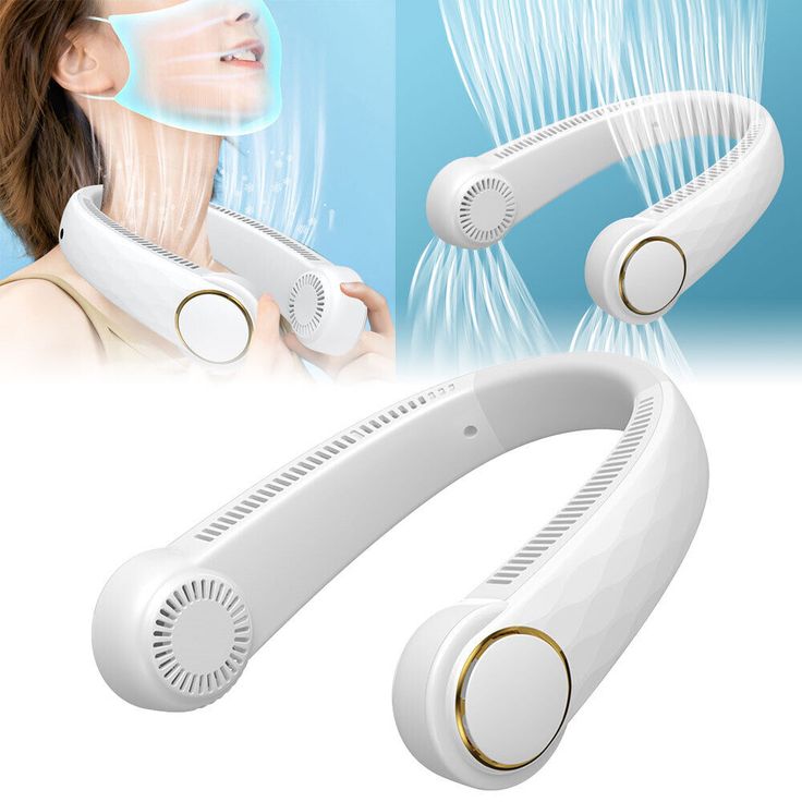 Vaneless Neck Hanging Fan – Portable & Hands-Free Cooling