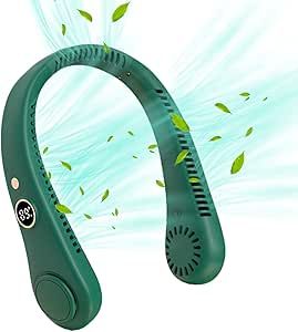 Vaneless Neck Hanging Fan – Portable & Hands-Free Cooling