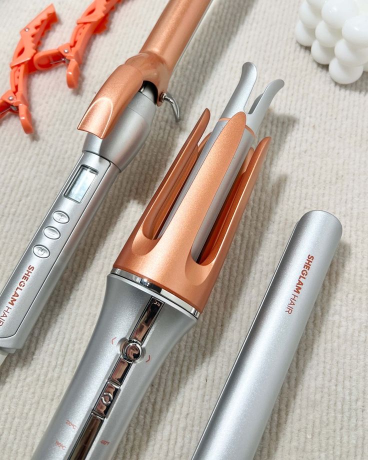 Automatic Curling Iron – Fast Heating, Anti-Burn & Travel Ready