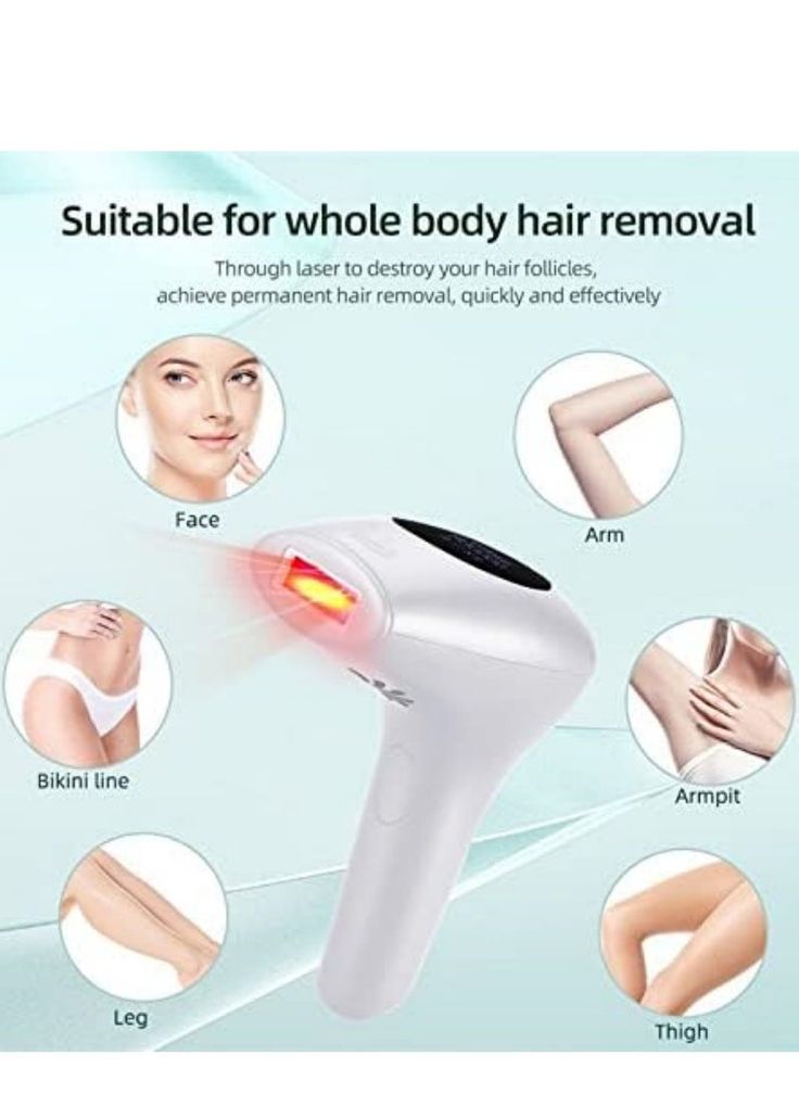 IPL Hair Removal System – Permanent Laser Epilator